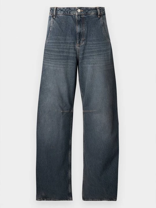 Obrázek produktu Džíny Straight Fit Topshop tmavomodrý denim