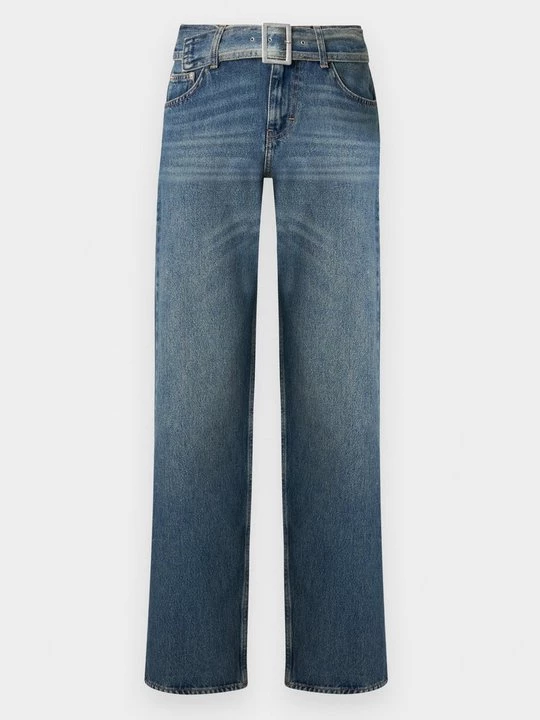 Obrázek produktu Džíny Straight Fit Topshop modrý denim