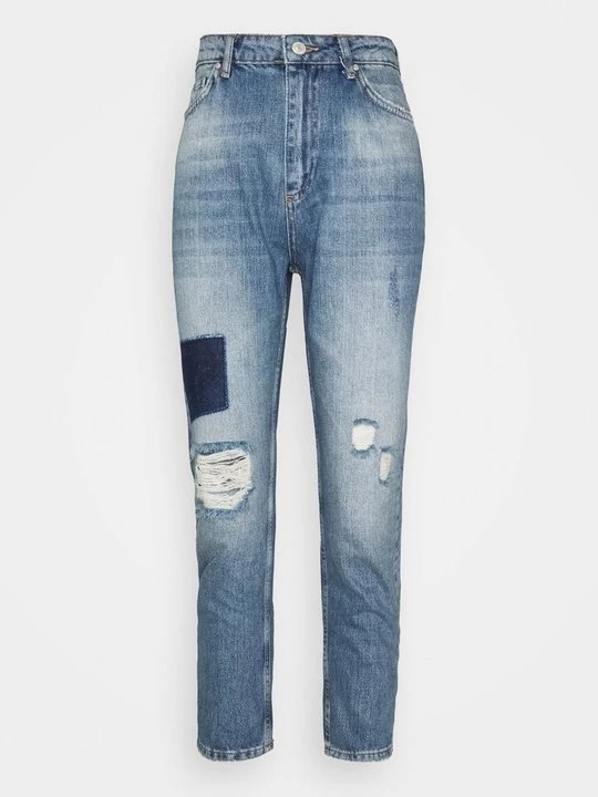 Obrázek produktu Džíny Straight Fit Trendyol modrý denim