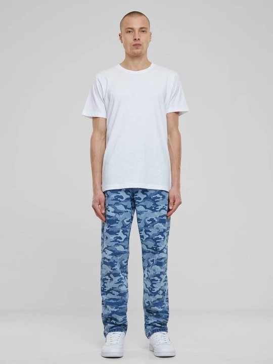 Obrázek produktu Džíny Straight Fit Urban Classics modrá