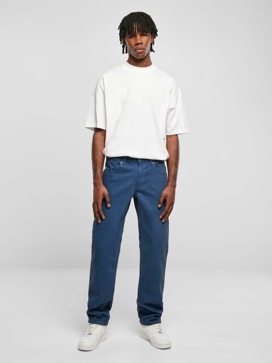 Obrázek produktu Džíny Straight Fit Urban Classics tmavě modrá