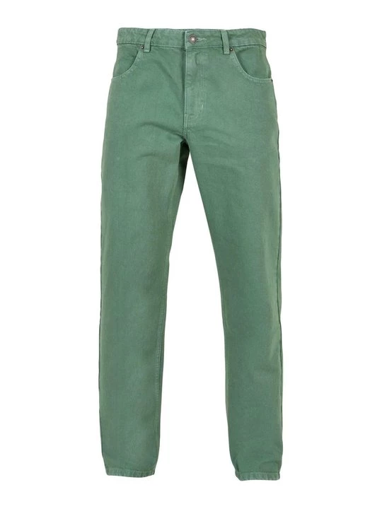 Obrázek produktu Džíny Straight Fit Urban Classics zelená