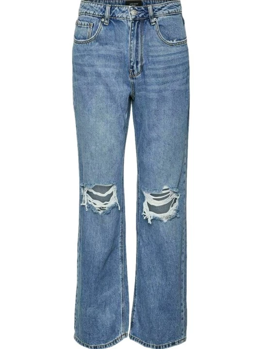 Obrázek produktu Džíny Straight Fit Vero Moda tmavě modrá