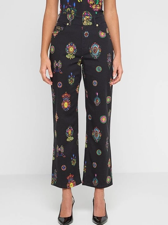 Obrázek produktu Džíny Straight Fit Versace Jeans Couture černá