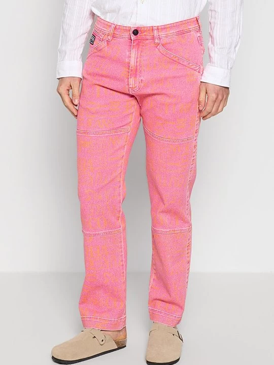 Obrázek produktu Džíny Straight Fit Versace Jeans Couture růžová
