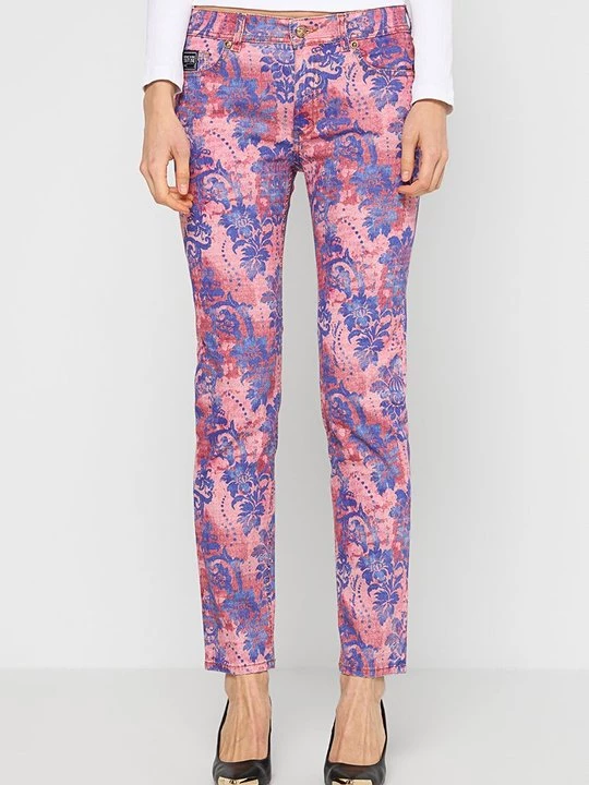 Obrázek produktu Džíny Straight Fit Versace Jeans Couture růžová