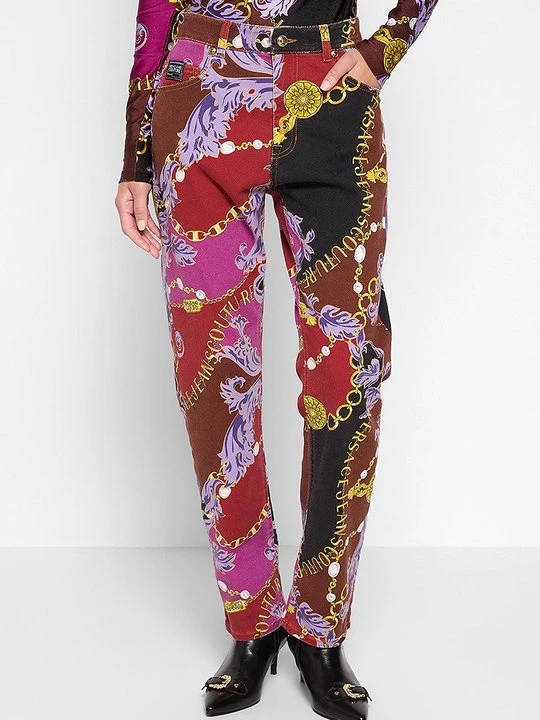 Obrázek produktu Džíny Straight Fit Versace Jeans Couture světle červená