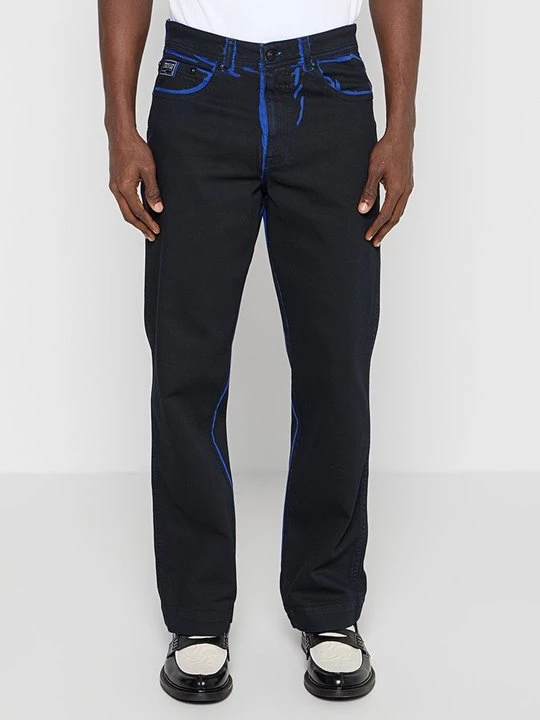 Obrázek produktu Džíny Straight Fit Versace Jeans Couture tmavě modrá