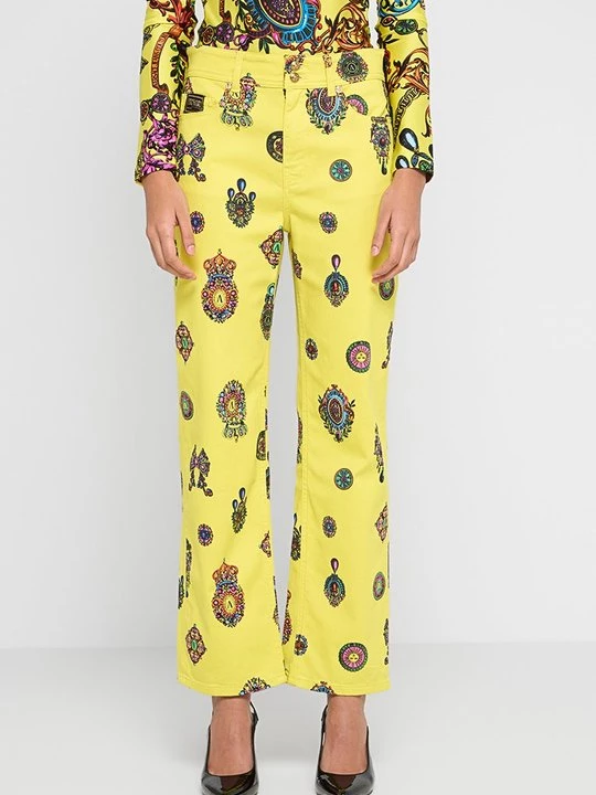 Obrázek produktu Džíny Straight Fit Versace Jeans Couture žlutá