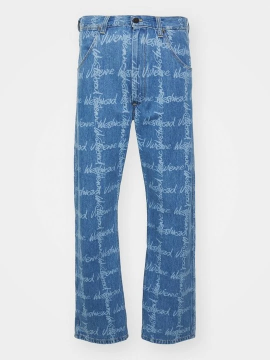 Obrázek produktu Džíny Straight Fit Vivienne Westwood modrý denim
