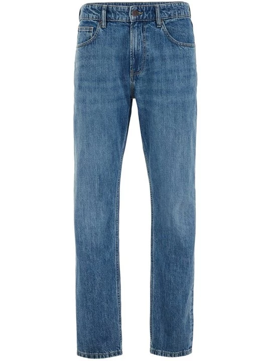 Obrázek produktu Džíny Straight Fit WE Fashion tmavě modrá