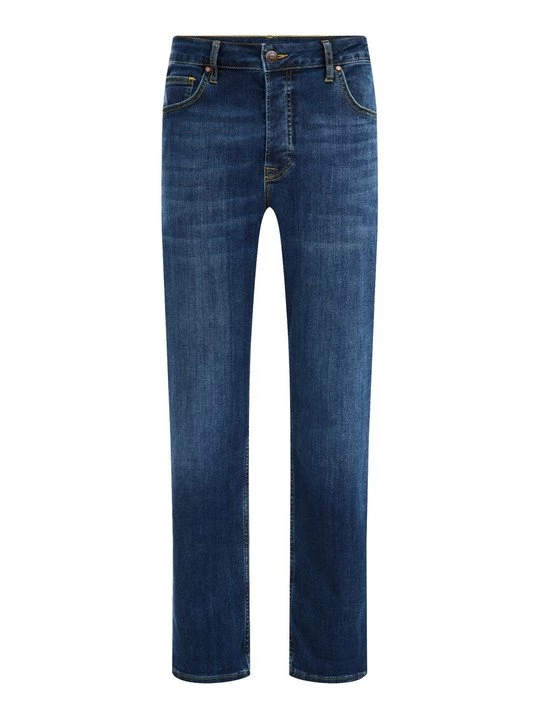 Obrázek produktu Džíny Straight Fit WE Fashion tmavě modrá