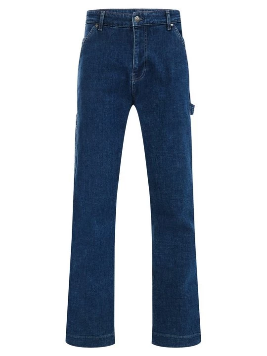 Obrázek produktu Džíny Straight Fit WE Fashion tmavě modrá