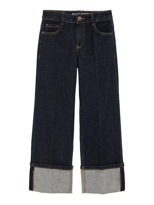 Obrázek produktu Džíny Straight Fit WE Fashion tmavomodrý denim