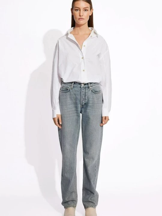 Obrázek produktu Džíny Straight Fit Won Hundred špinavý denim