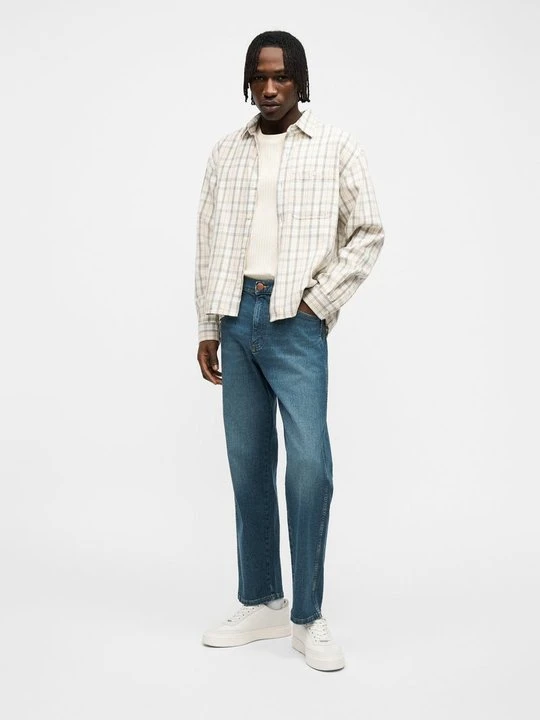 Obrázek produktu Džíny Straight Fit Wrangler modrá