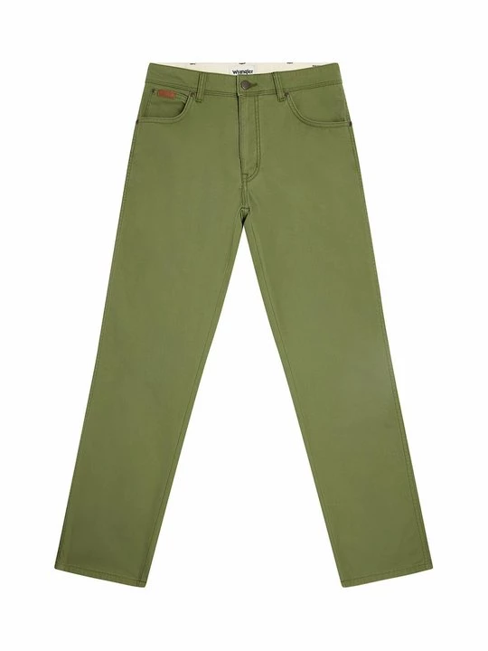 Obrázek produktu Džíny Straight Fit Wrangler skvrnitě zelená