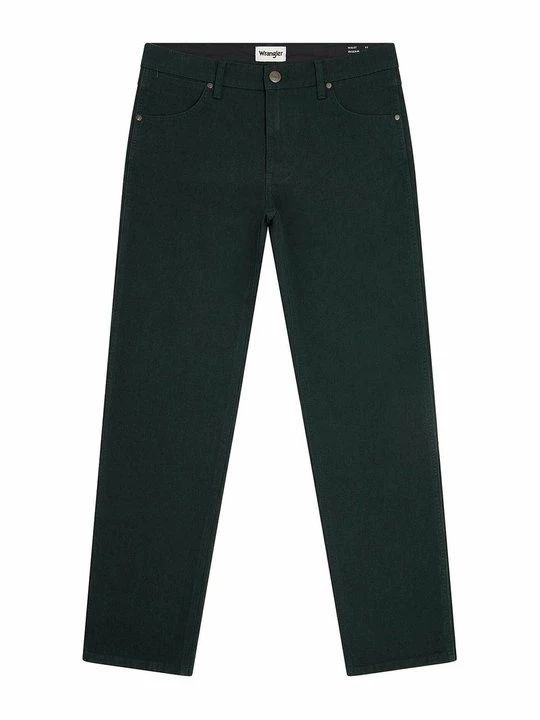 Obrázek produktu Džíny Straight Fit Wrangler skvrnitě zelená