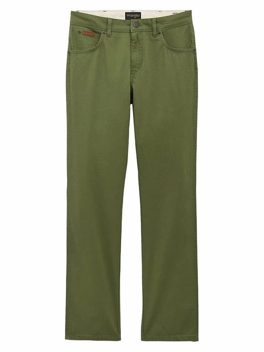 Obrázek produktu Džíny Straight Fit Wrangler tmavě zelená