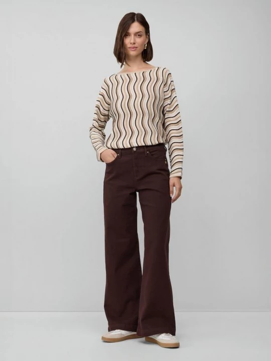 Obrázek produktu Džíny Suri / Regular Fit / High Rise / Wide Leg s.Oliver hnědá