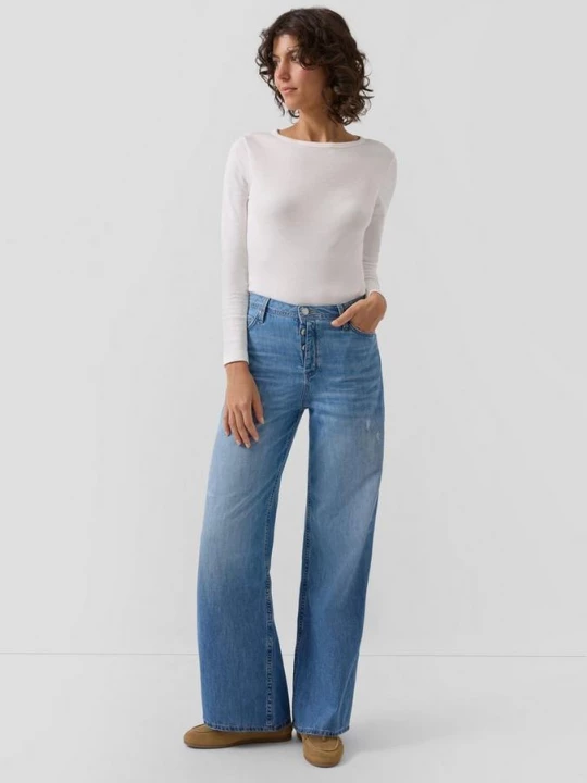Obrázek produktu Džíny Suri / Regular Fit / High Rise / Wide Leg s.Oliver modrá
