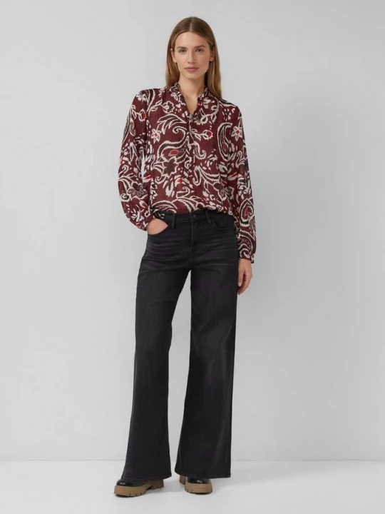 Obrázek produktu Džíny Suri / regular fit / mid rise / wide leg / jewellery detail s.Oliver