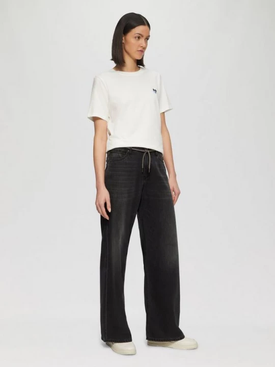 Obrázek produktu Džíny Suri / regular fit / mid rise / wide leg s.Oliver černá
