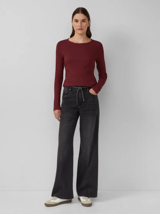 Obrázek produktu Džíny Suri / Regular Fit / Mid Rise / Wide Leg s.Oliver černá