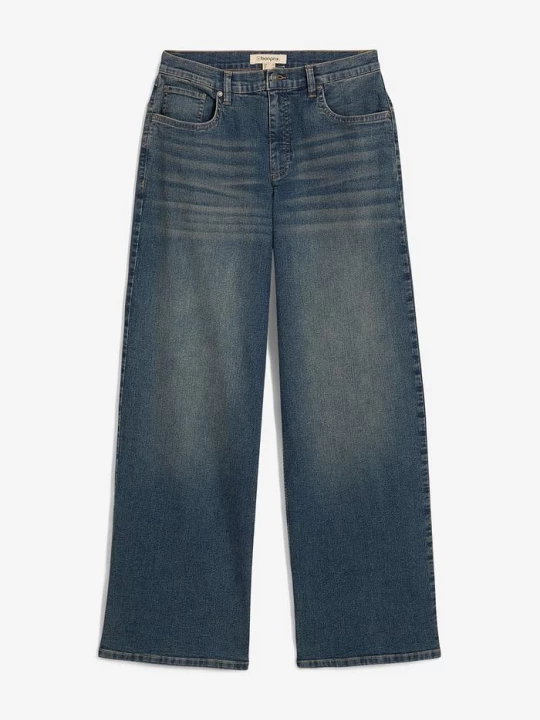Obrázek produktu Džíny Wide Leg, High Waist BonPrix