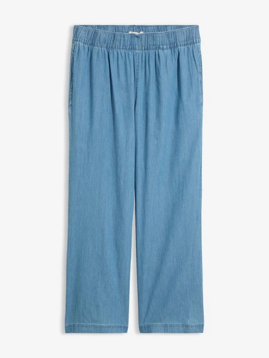 Obrázek produktu Džíny Wide Leg, High Waist, zkrácené BonPrix