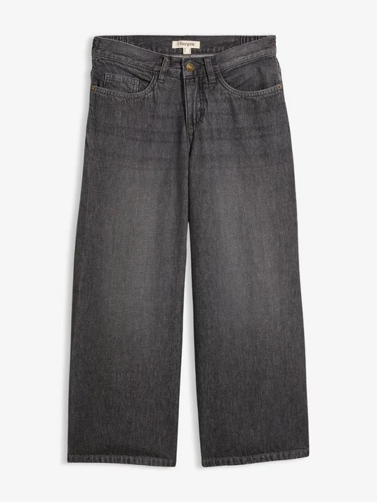 Obrázek produktu Lehké džíny Wide Leg, Mid Waist, pohodlný pas BonPrix