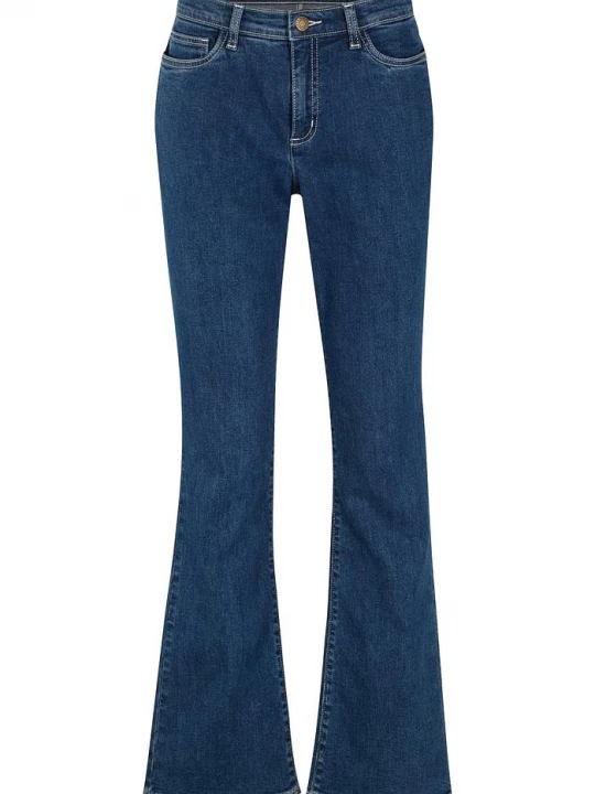 Obrázek produktu Džíny z organické bavlny, Bootcut, Mid Waist BonPrix