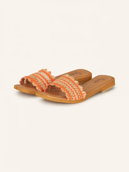 Obrázek produktu È Mia Pantofle oranžová / krémová E Mia