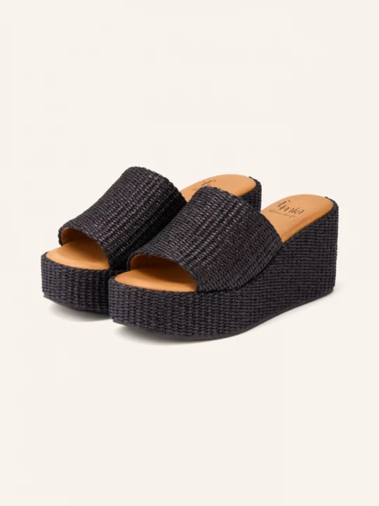 Obrázek produktu È Mia Wedges Na Klínku černá