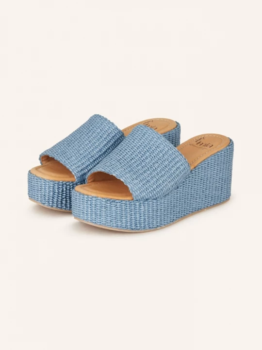 Obrázek produktu È Mia Wedges Na Klínku modrá E Mia