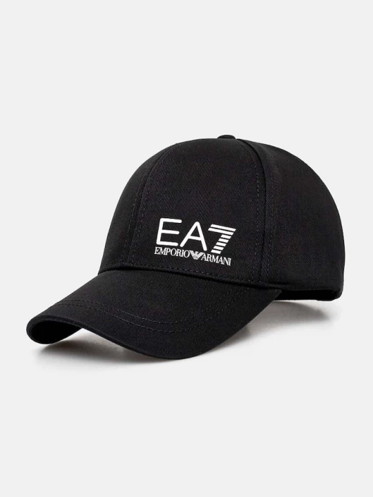 Obrázek produktu EA7 Emporio Armani Bavlněná baseballová čepice EA7 Emporio Armani černá