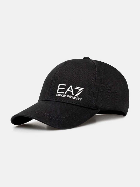 Obrázek produktu EA7 Emporio Armani Bavlněná baseballová čepice EA7 Emporio Armani černá