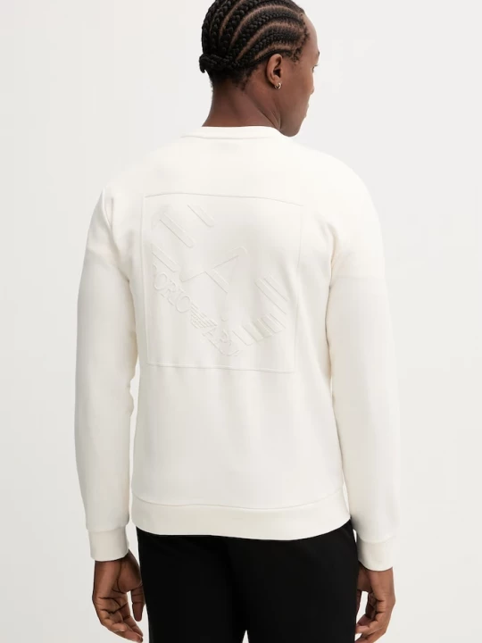 Obrázek produktu EA7 Emporio Armani Bavlněná mikina EA7 Emporio Armani béžová
