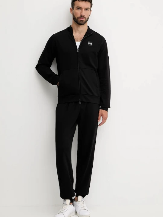 Obrázek produktu EA7 Emporio Armani Bavlněná tepláková souprava EA7 Emporio Armani černá