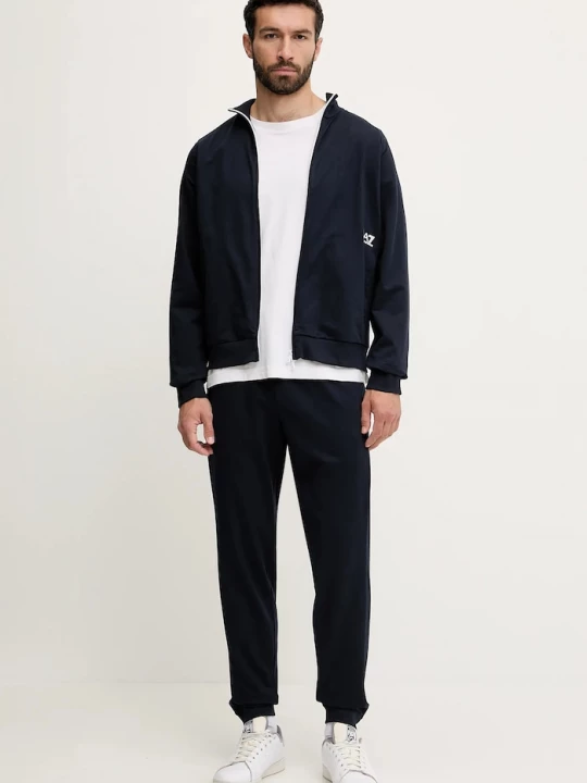 Obrázek produktu EA7 Emporio Armani Bavlněná tepláková souprava EA7 Emporio Armani námořnická modř