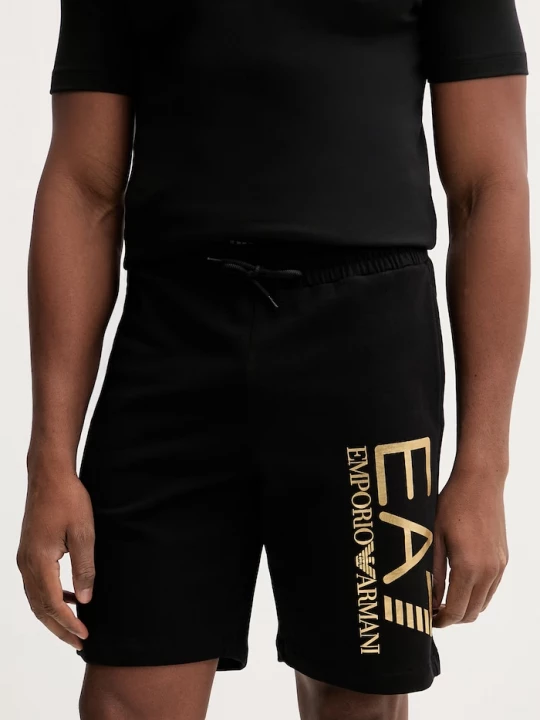 Obrázek produktu EA7 Emporio Armani Bavlněné šortky EA7 Emporio Armani černá