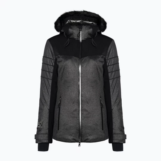 Obrázek produktu EA7 Emporio Armani dámská lyžařská bunda Giubbotto 6RTG15 šedá třpytivá