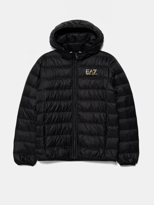 Obrázek produktu EA7 Emporio Armani Dětská péřová bunda černá