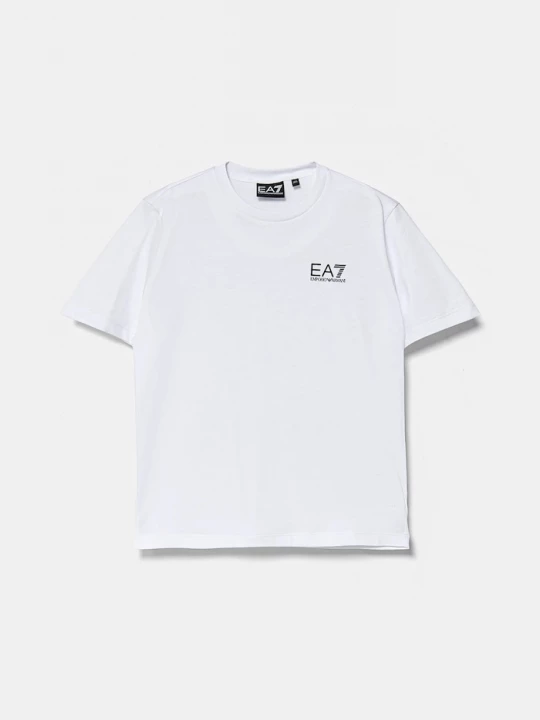 Obrázek produktu EA7 Emporio Armani Dětské bavlněné tričko EA7 Emporio Armani
