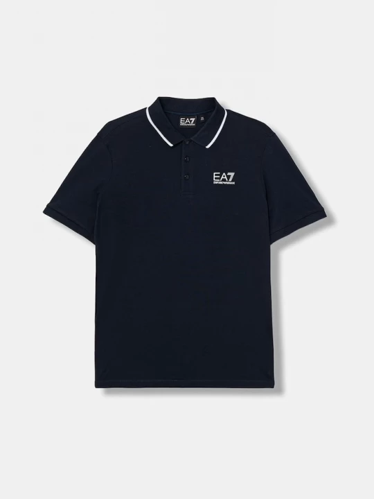 Obrázek produktu EA7 Emporio Armani Dětské polo tričko EA7 Emporio Armani námořnická modř