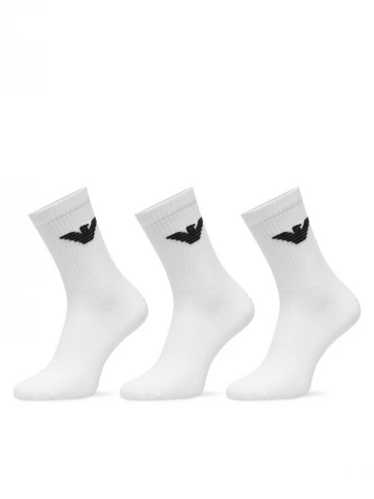Obrázek produktu EA7 Emporio Armani Dlouhé ponožky EM000554 AF25489 U0002 Bílá