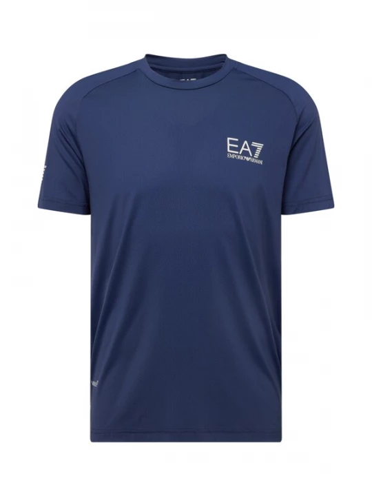 Obrázek produktu EA7 Emporio Armani Funkční tričko  tmavě modrá / bílá