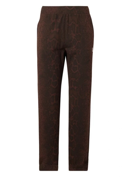 Obrázek produktu EA7 Emporio Armani Kalhoty hnědá / tmavě hnědá / bílá