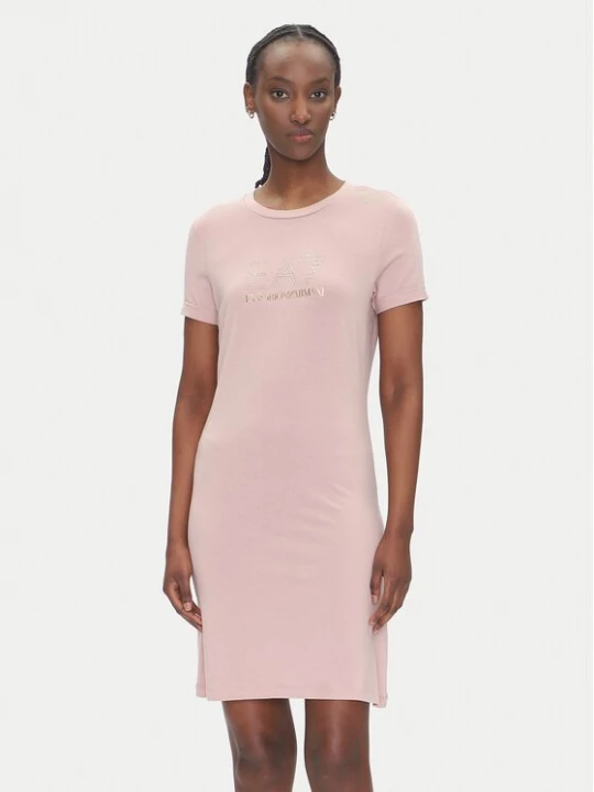 Obrázek produktu EA7 Emporio Armani Každodenní šaty 7W000478 AF12500 U4079 Růžová Regular Fit