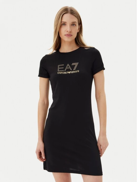 Obrázek produktu EA7 Emporio Armani Každodenní šaty 7W000478 AF12500 UC001 Černá Regular Fit